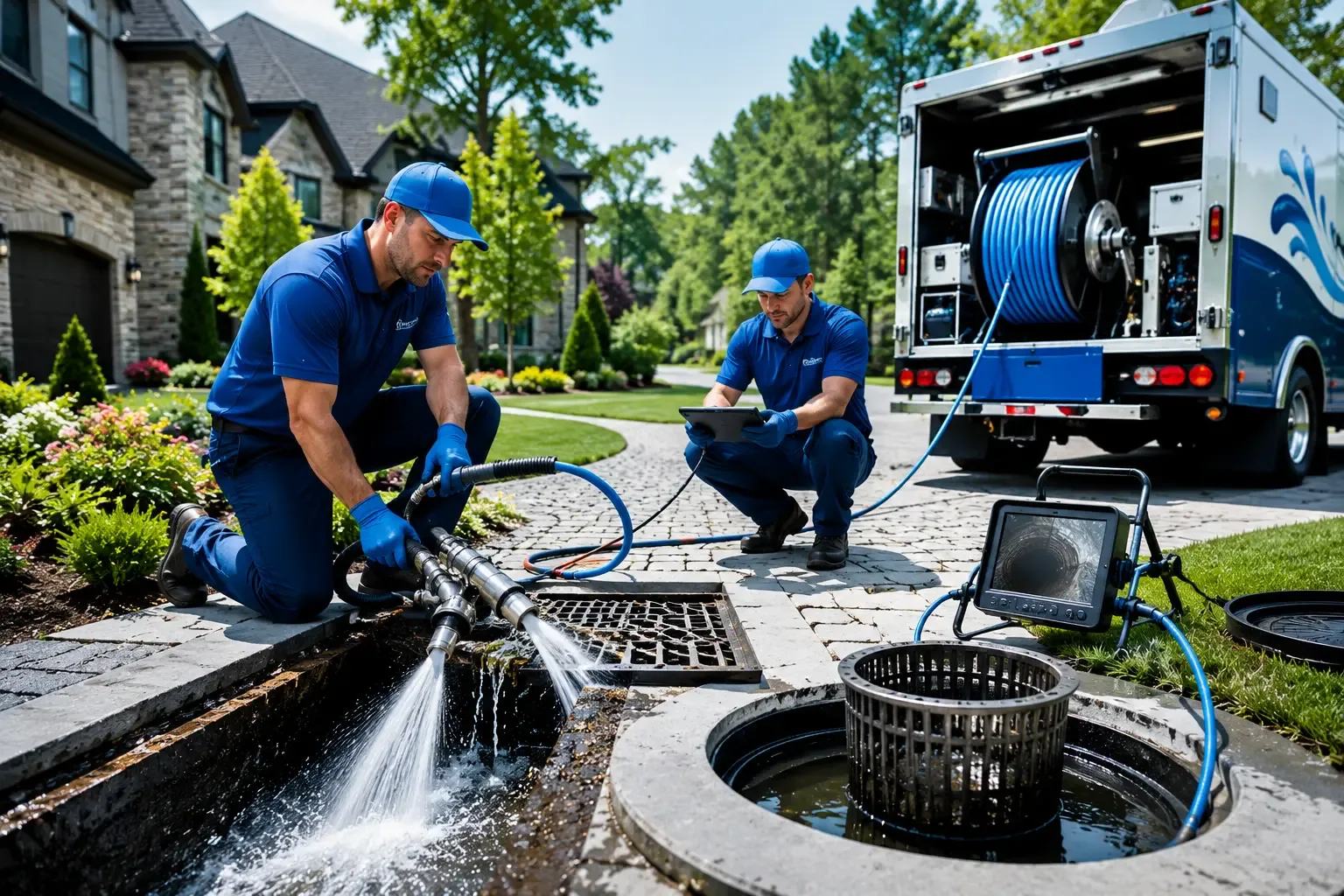 Local outdoor drain cleaning professionals in Kaneville, IL